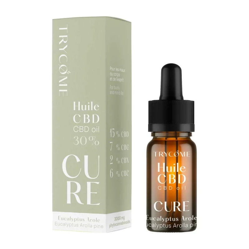 Huile CBD Bio "CURE" - Trycome