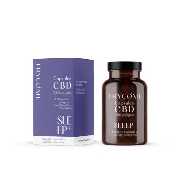 Capsules au CBD 1500mg Sleep+