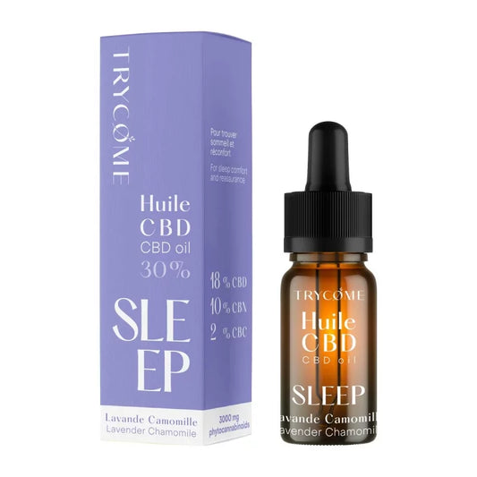 Huile CBD Bio (BS) "SLEEP" - Trycome